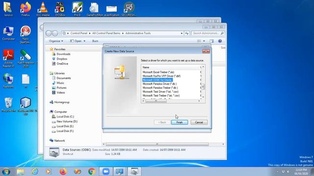 Creating DSN for Oracle Database смотреть онлайн