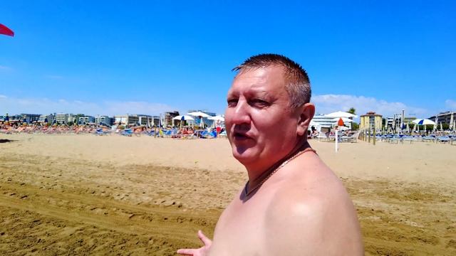 Идём на пляж в Бибионе. Пляжный отдых в Италии. BIBIONE 2021.