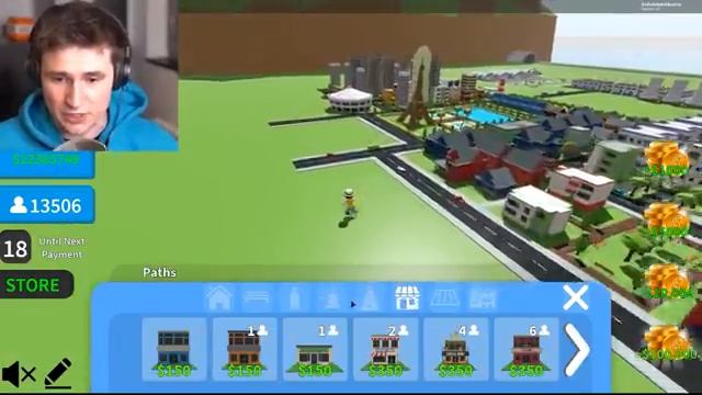 Building The BIGGEST CITY POSSIBLE! // roblox city tycoon 2 смотреть онлайн