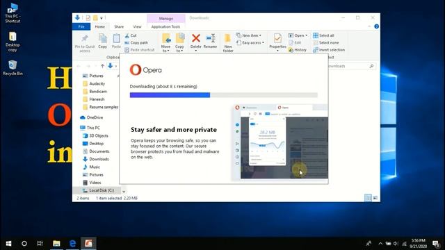 How to download and install opera browser in windows 10 operating system смотреть онлайн