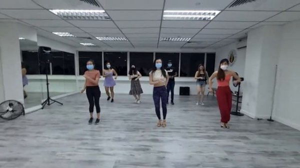 Caliente Dance Studio Singapore Modern Bachata solo dance demo to Karlos Rose - Just The Way You Ar