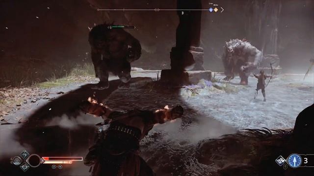 Выполнили просьбу Синдри и много смертей! Прохождение God of War #23 смотреть онлайн