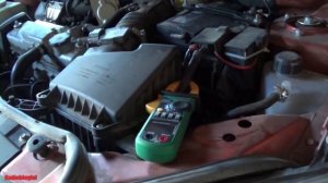 Измеряем ток потребления стартера