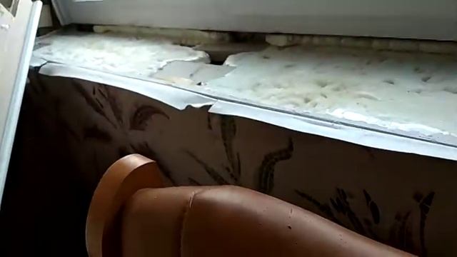 Ремонт подоконника. Пластиковые окна. Брак монтажа. Repair of the sill. The plastic window. смотреть онлайн