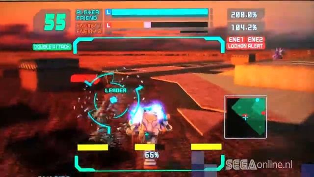 Virtual On Force (off-screen footage #1) [TGS 2010] смотреть онлайн