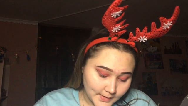 Новогодний макияж// Idrun21 смотреть онлайн