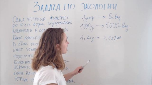Экология. Задача на экологию смотреть онлайн