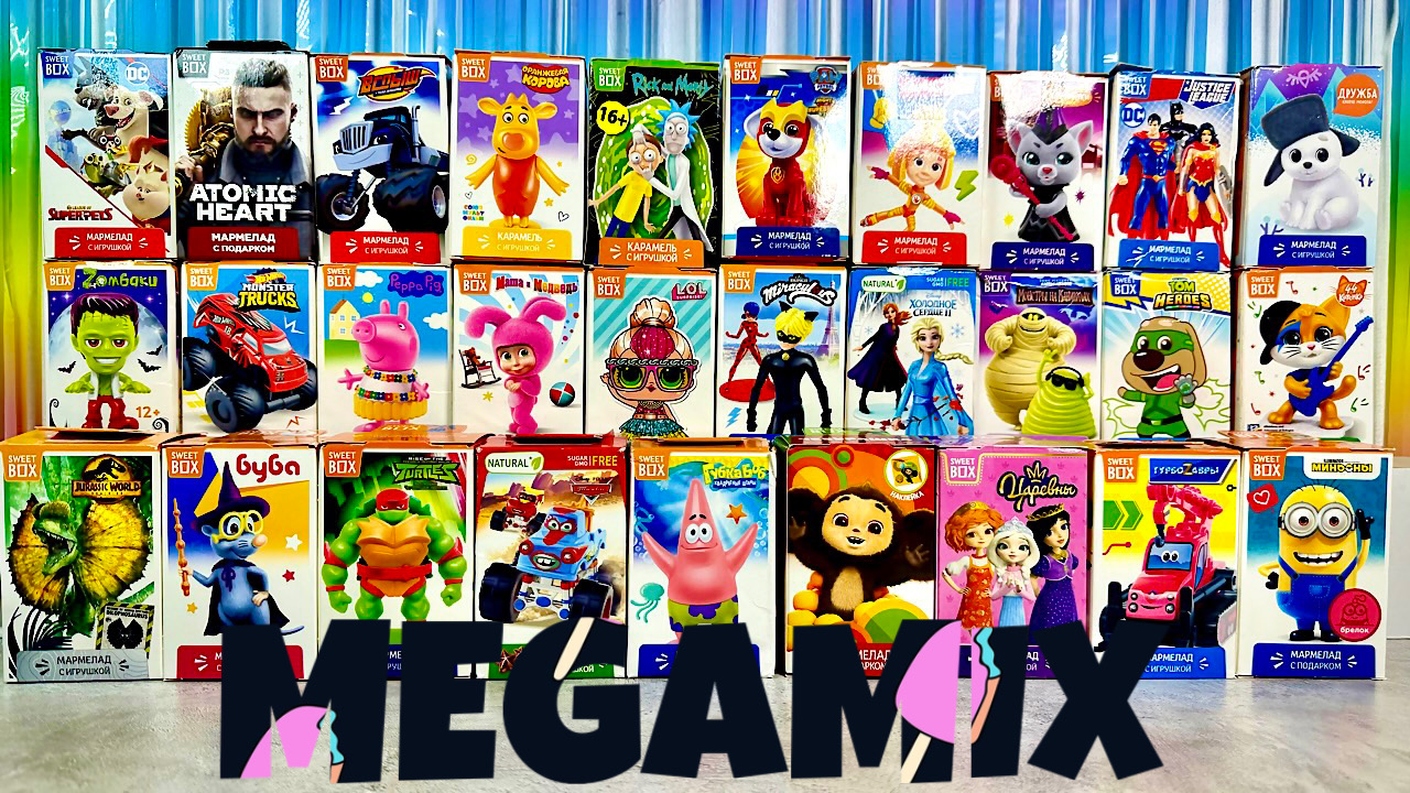 MEGA MIX SWEET BOX! 29 СЕРИЙ СВИТ БОКСОВ PAW смотреть онлайн