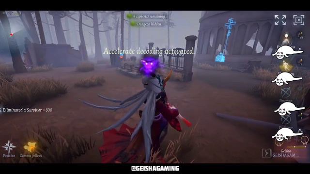 CURSED CHAIR LOCATION🔥 HUNTER TIPS IDENTITY GEISHA "Peace of Mind" [ COMMENTARY ] смотреть онлайн