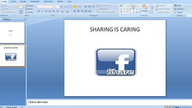 How To Add Social Share Buttons To PowerPoint Presentations