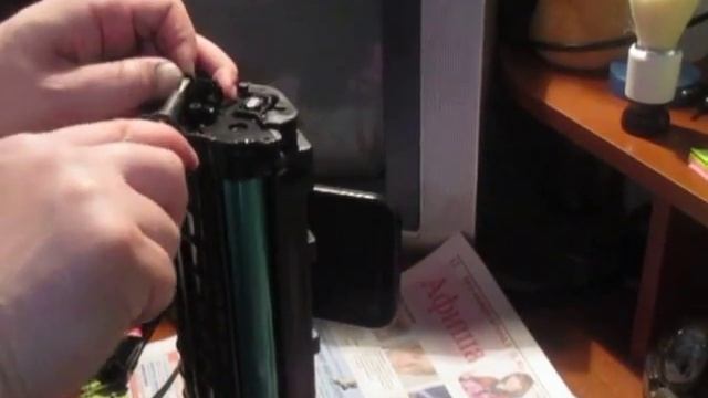 Самостоятельная заправка картриджа тонером