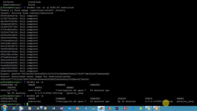 How to install NextCloud on Docker | Raspberry Pi all models | смотреть онлайн