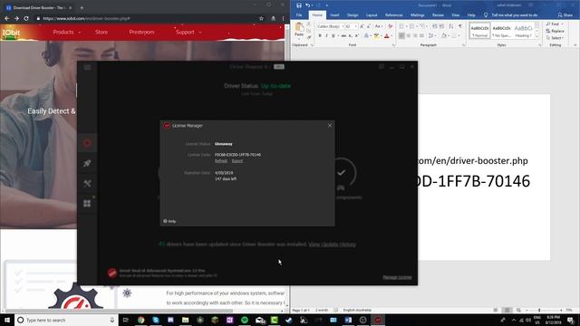 Driver Booster 7.1 + Key (Working 2021) (KEY IN DESCRIPTION) смотреть онлайн