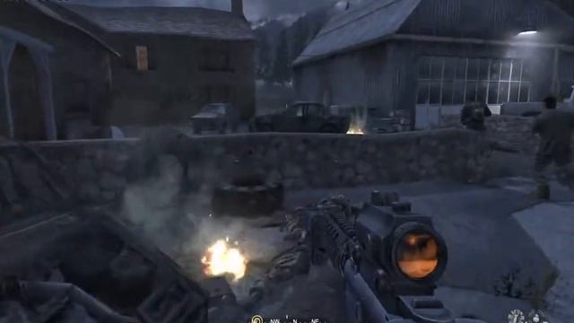 Call of Duty 4 Modern Warfare - Mission 5 S.A.S Hunted смотреть онлайн