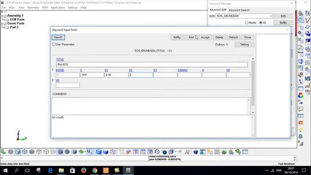 LS-DYNA TUTORIAL 3: Bird Strike Simulation смотреть онлайн