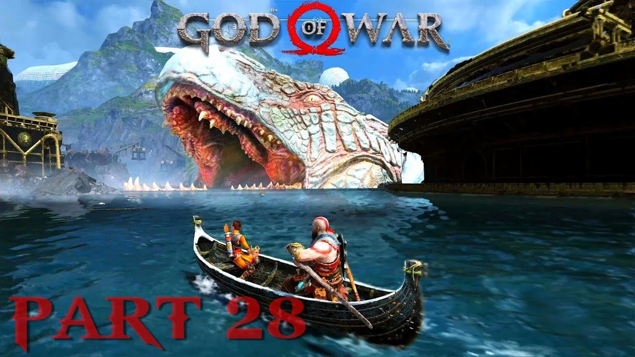 GOD OF WAR Прохождение Часть 28 "Чрево зверя" смотреть онлайн