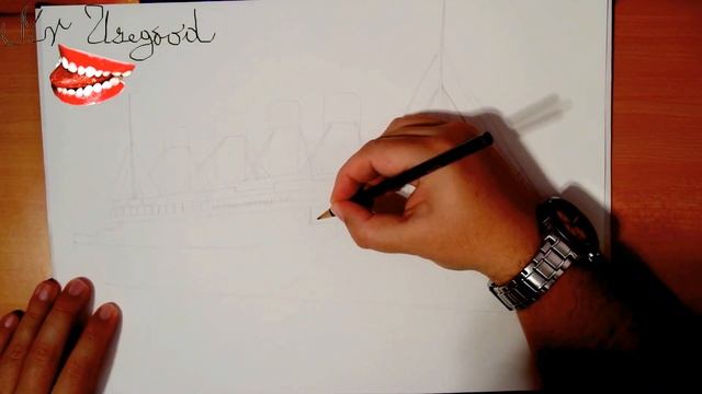 How to Draw TITANIC Ship Easy | PENCIL | #MrUsegoodART смотреть онлайн