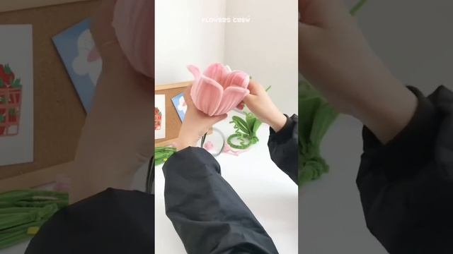 DIY | How to Make a Flower Lamp | Pipe Cleaner Flower Craft | Handmade Home Decor Gift смотреть онлайн