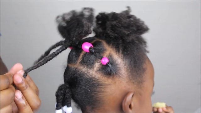 Simple Style for Tots | Type 4 Hair | Kids Natural Hair Care смотреть онлайн