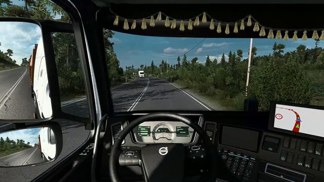 ETS2 Mod Malaysia Volvo FM4 500 6x2 Midlift Trailer Kargo | Pomezania Map | ETS2 Malaysian Style смотреть онлайн