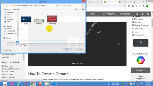 Web Design and Development Morning Batch Class 7 Bootstrap Accordion Carousel Modal Spy-scroll etc смотреть онлайн