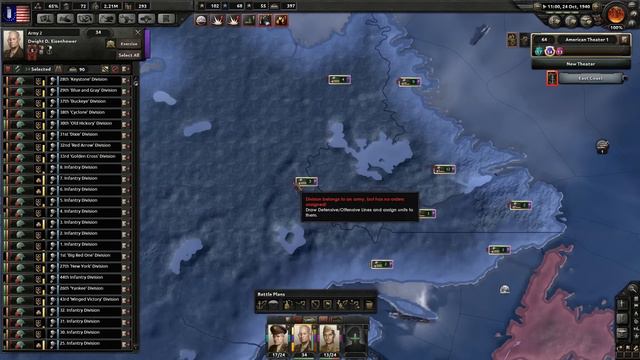 Hearts of Iron 4 - Fascist USA [AXIS AMERICA] Gameplay - HOI4 Part 10 - British Assault! смотреть онлайн