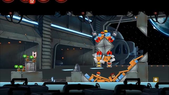 Angry Birds Star Wars 2 P1-S2 3 Star Walkthrough Naboo Invasion Level P1-S2 смотреть онлайн