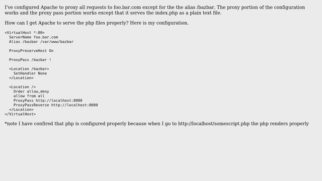 DevOps & SysAdmins: Apache ProxyPass not serving php properly (2 Solutions!!) смотреть онлайн
