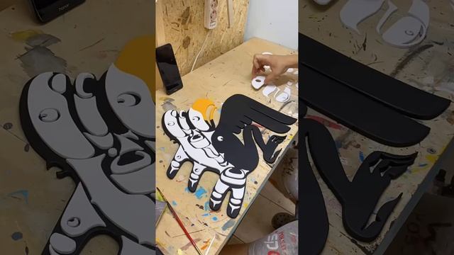 Сборка постера на "Таймлапс" #shorts смотреть онлайн