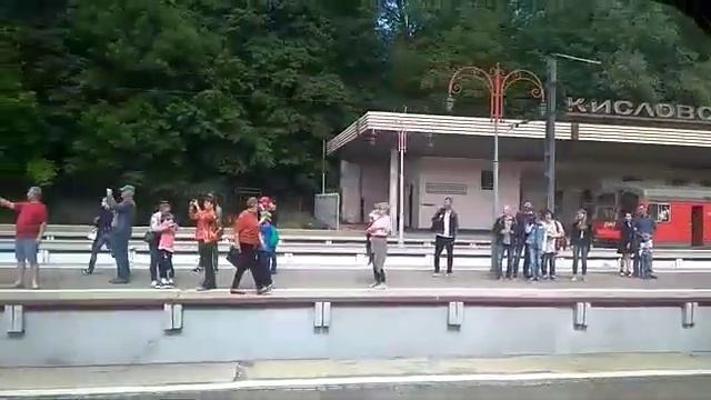 Ретро-поезд в Кисловодске смотреть онлайн