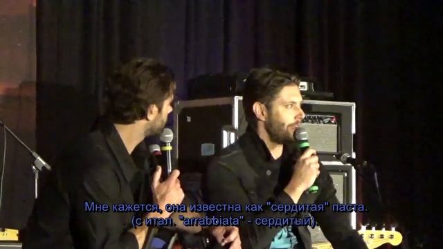 Смех Джареда и комфортная еда - кон в Индианаполисе 2022 Джаред Падалеки и Дженсен Эклз смотреть онлайн
