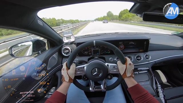 Mercedes-AMG GT 53 4 Door - 0-270 km/h acceleration!? смотреть онлайн