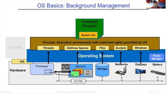 CS162 Lecture 1: What is an Operating System? смотреть онлайн