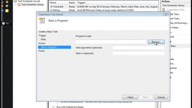 Automatically Run 3rd Party Programs With Task Scheduler Win Vista/7 смотреть онлайн