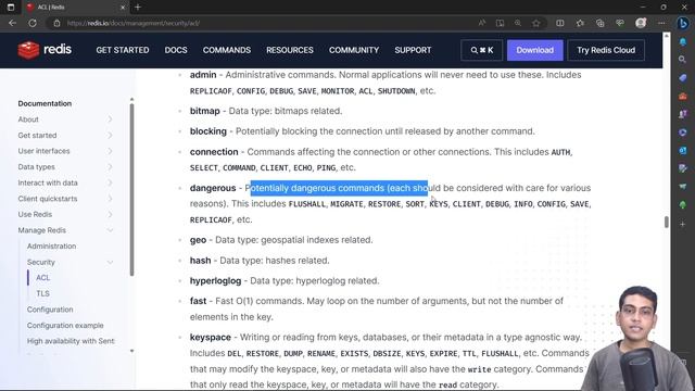 Redis Authentication and Authorization смотреть онлайн
