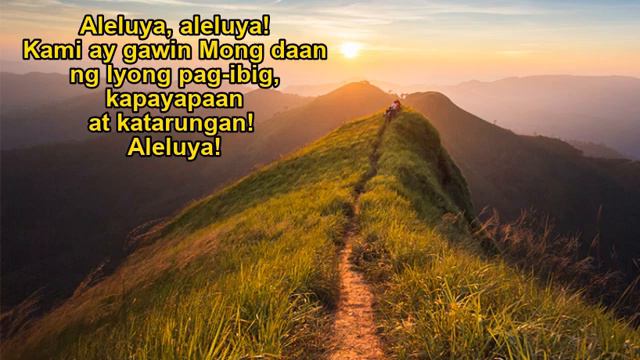 ALELUYA (Kami Ay Gawin Mong Daan) смотреть онлайн
