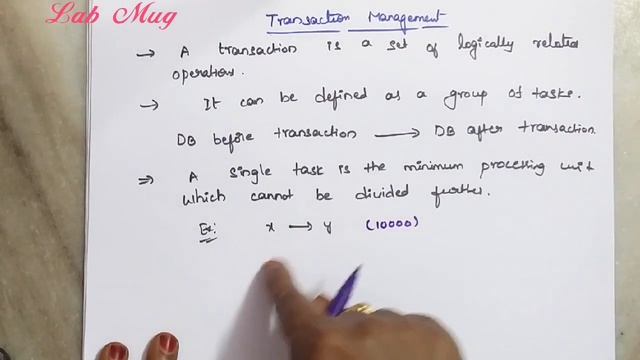 Transaction management with example in Dbms || DBMS IN TELUGU смотреть онлайн