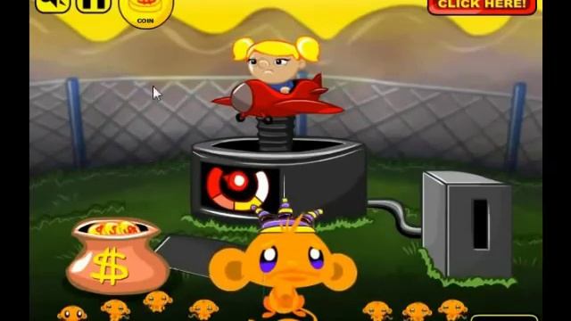 Прохождение игры Счастливая обезьянка воздушные шары MONKEY GO HAPPY BALLOONS смотреть онлайн