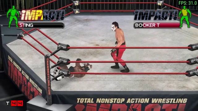 TNA IMPACT CROSS THE LINE - PPSSPP смотреть онлайн
