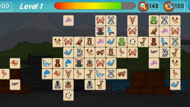 ONET CONNECT ANIMAL.PAO PAO.ANIMAL.МОБИЛЬНАЯ ИГРА смотреть онлайн