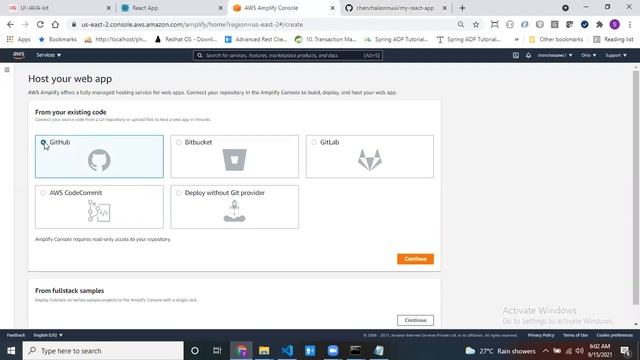 How to build and deploy react.js application using AWS amplify ? смотреть онлайн