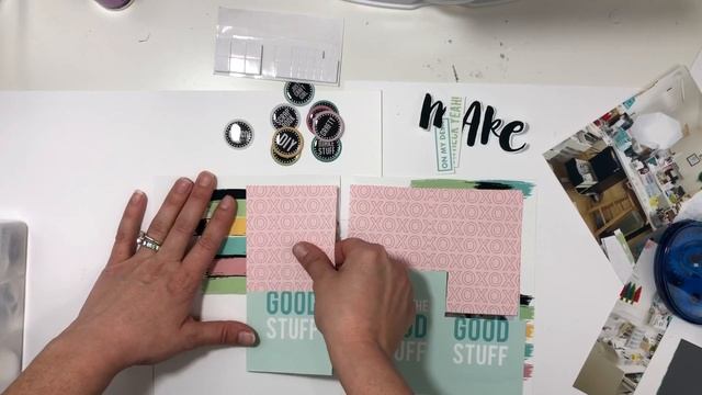 Scrappin Happy Studio | Process Video | All About Me | Scrapbooking смотреть онлайн