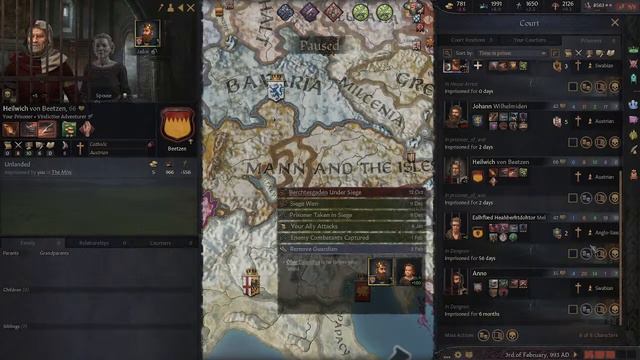 [#4] The Inheritance of Germany(?) | Aud in the British Isles | Royal Court DLC #CK3 смотреть онлайн