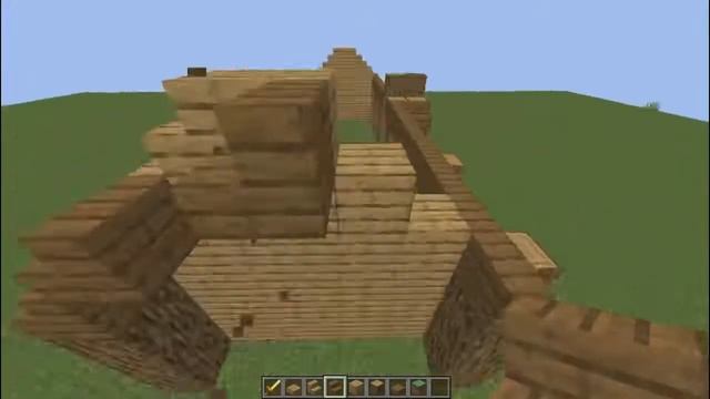 Постройка сарая з складом і печками