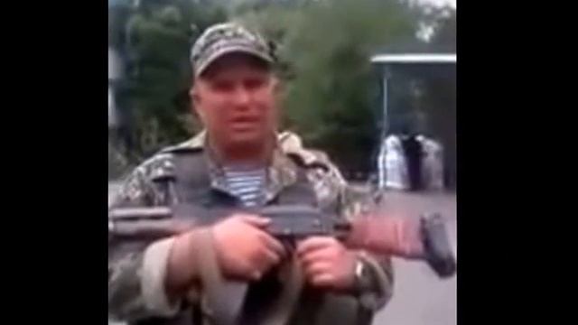 Славянск Командир подразделения 'Крым' благодарит за помощь.16 05 2014 смотреть онлайн