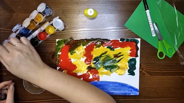 Мастер-класс по рисованию "Северное сияние" смотреть онлайн