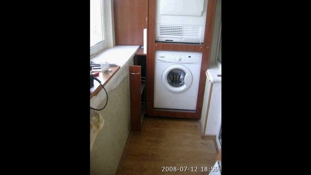 Стиральная машина на балконе Washing machine on the balcony смотреть онлайн