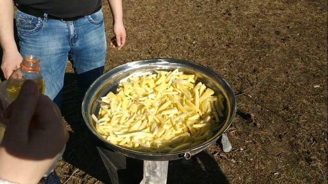 Испытания турбо печьки/жареный картофель . смотреть онлайн