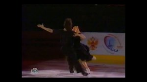 Елена Бережная/Антон Сихарулидзе "Мохнатый шмель". Чемпионат России 2004. Показательное выступление