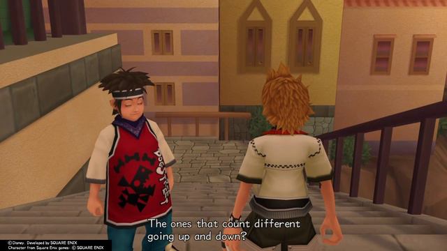 Kingdom Hearts II Final Mix (PS4) Cutscene #44 - One of the Seven Wonders of Twilight Town смотреть онлайн